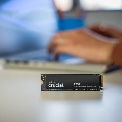 Crucial P510 M.2 Gen5 NVMe SSD - 1TB, with Heatsink