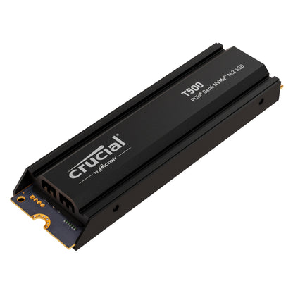 Crucial T500 M.2 NVMe Gen4 SSD - 1TB with Heatsink