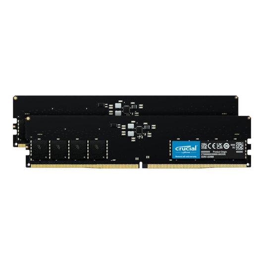 Crucial DDR5 Desktop Memory – 128GB (2X64GB), 5600MHz