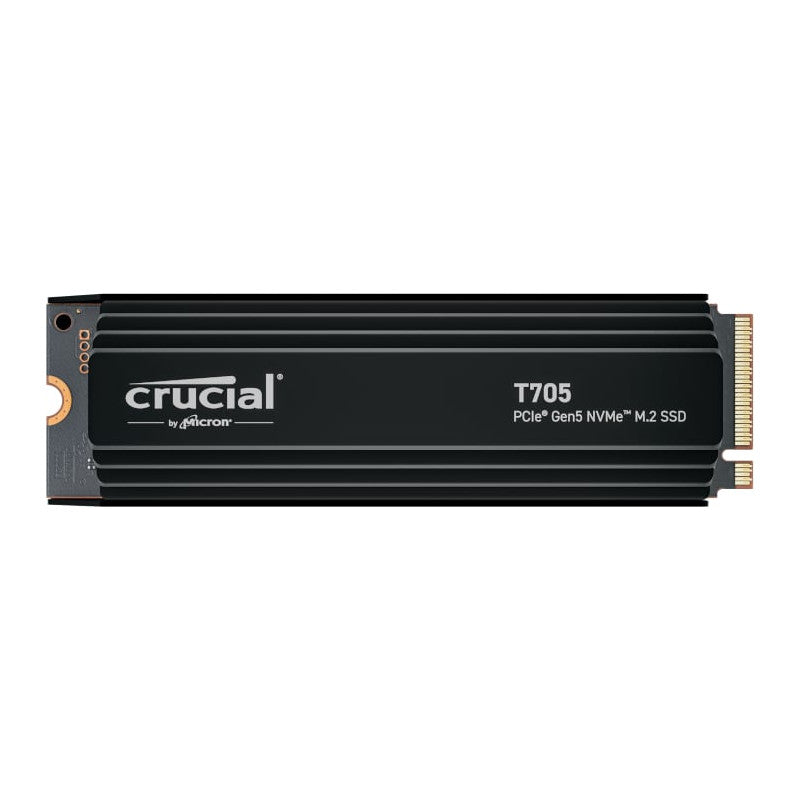 Crucial T705 M.2 NVMe Gen5 SSD - 4TB with Heatsink