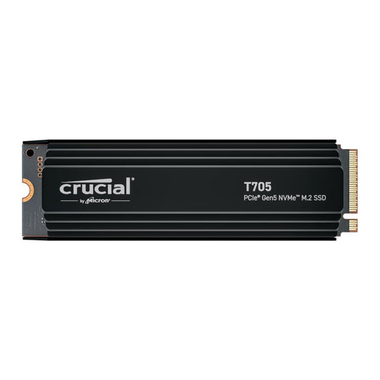 Crucial T705 M.2 NVMe Gen5 SSD - 4TB with Heatsink