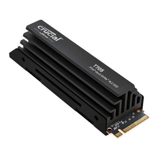 Crucial T705 M.2 NVMe Gen5 SSD - 4TB with Heatsink