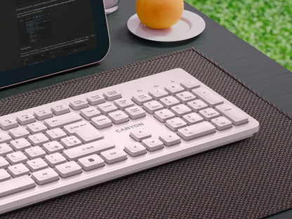 Canyon Silent Wireless Keyboard HKB-W01 - Pink