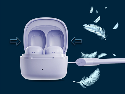 Canyon OnGo 4 Mini TWS True Wireless Earbuds - Purple