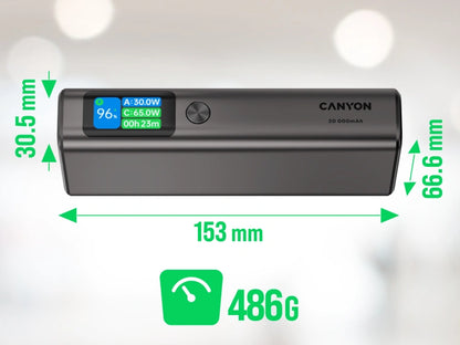 Canyon Power Bank OnPower 230 - Dark Grey
