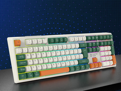 Canyon Wireless Mechanical Keyboard Shadder GKW-11 - White