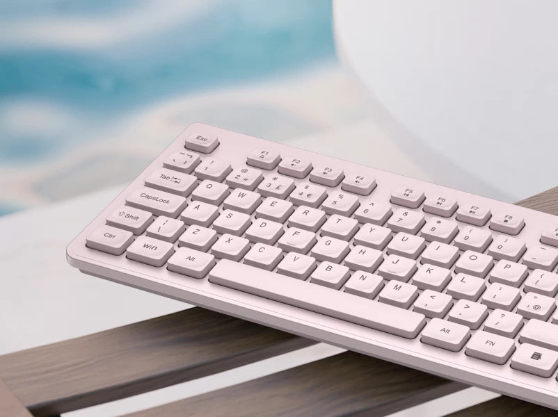 Canyon Silent Wireless Keyboard HKB-W01 - Pink