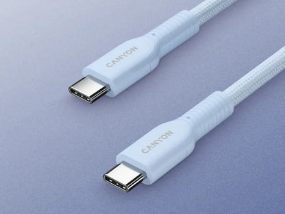 Canyon USB-C to USB-C 60W 1M - Light Blue