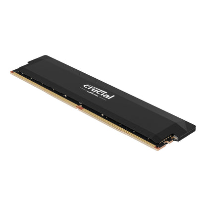 Crucial Pro DDR5 Overclocking Black Desktop Memory – 16GB, 6000MHz