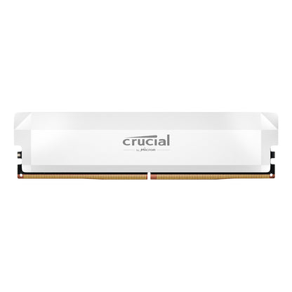 Crucial Pro DDR5 Overclocking White Desktop Memory – 16GB, 6000MHz