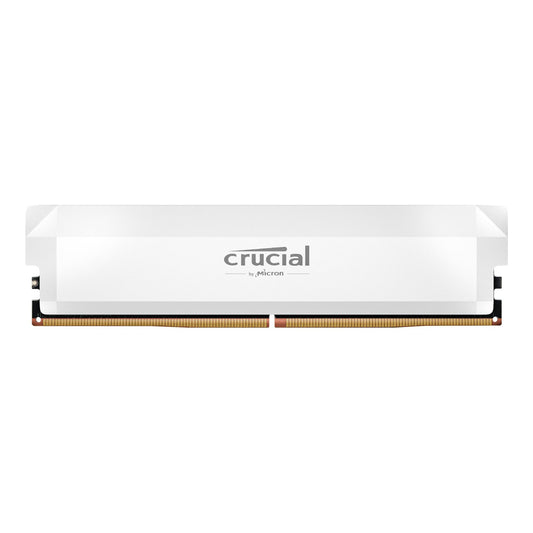 Crucial Pro DDR5 Overclocking White Desktop Memory – 16GB, 6000MHz