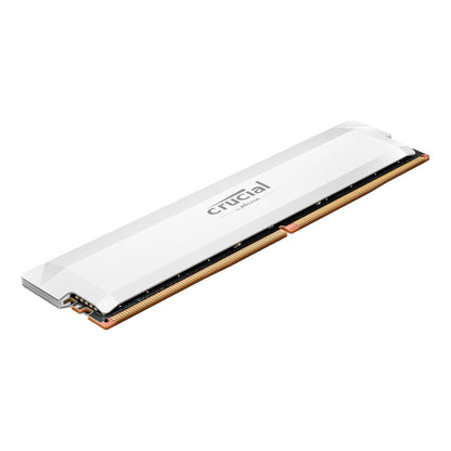 Crucial Pro DDR5 Overclocking White Desktop Memory – 16GB, 6000MHz