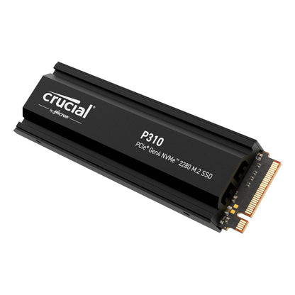 Crucial P310 Gen4 NVMe M.2 SSD - 1TB with Heatsink