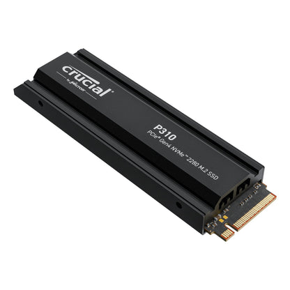 Crucial P310 Gen4 NVMe M.2 SSD - 1TB with Heatsink
