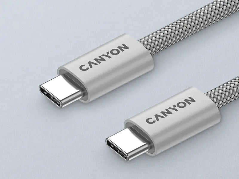 Canyon USB-C to USB-C 60W 1M - Light Grey