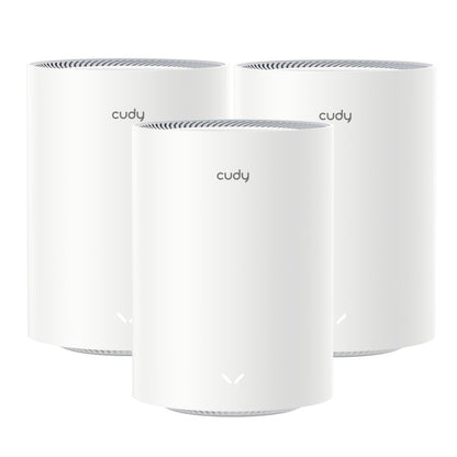 Cudy Dual Band WiFi 6 3000Mbps Multi-Gigabit Mesh 3-Pack | M3000 (3-Pack)