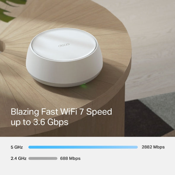 TP-Link BE3600 Whole Home Mesh WiFi 7 System - Deco BE25