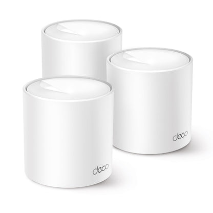 TP-Link AX1500 Whole Home Mesh Wi-Fi 6 System 3 Pack - Deco X10