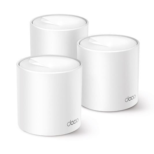 TP-Link AX1500 Whole Home Mesh Wi-Fi 6 System 3 Pack - Deco X10