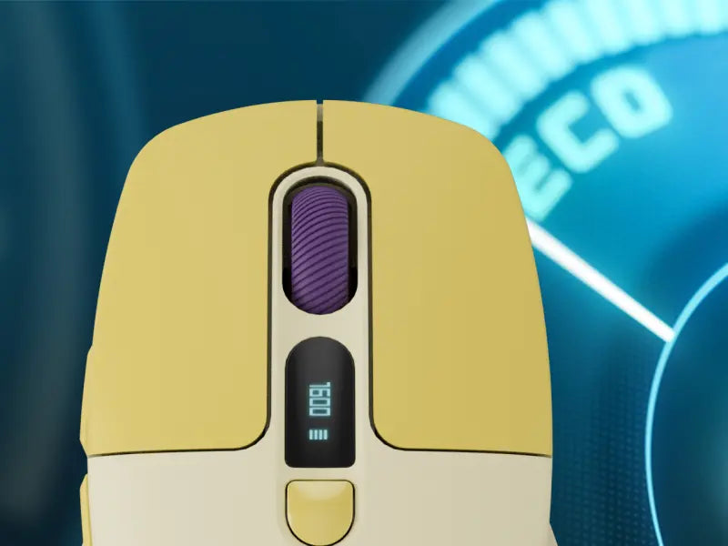 Canyon Silent Dual Mode Wireless Mouse MW-26 - Yellow