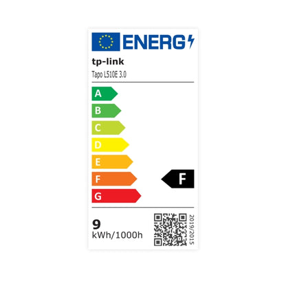 Tapo Smart Wi-Fi Light Bulb, Dimmable - Tapo L510E