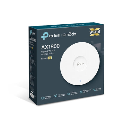 TP-Link AX1800 Wireless Dual Band Ceiling Mount Access Point - EAP620 HD