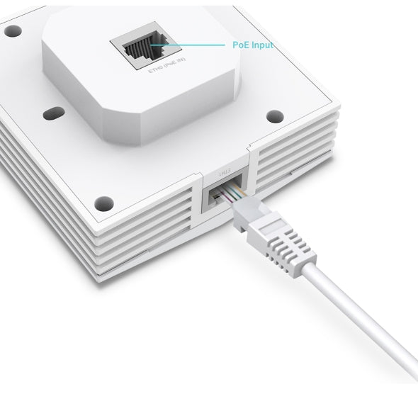 TP-Link AX3000 Wall Plate WiFi 6 Access Point - EAP650-Wall