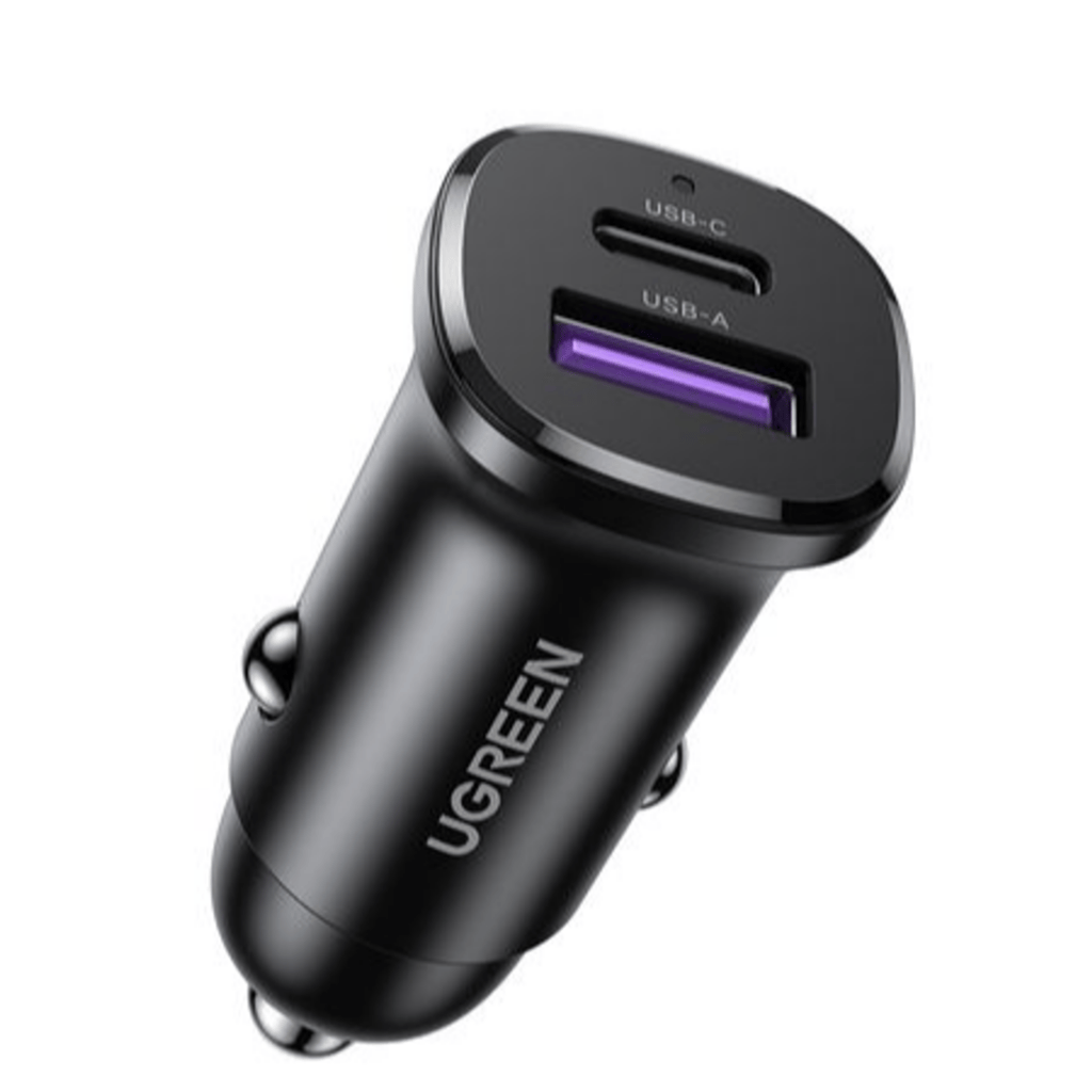 UGREEN Car Charger Fast Charging 30W 2 Ports