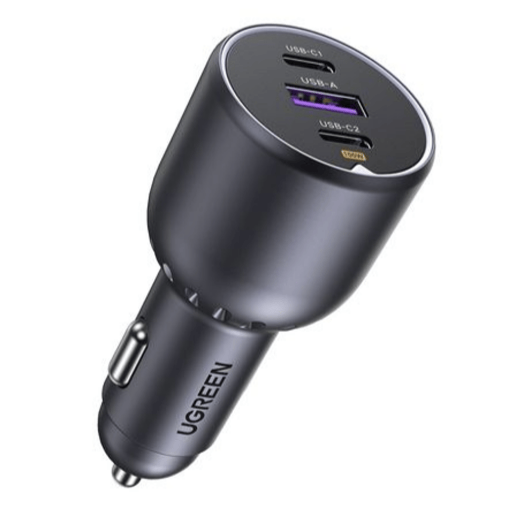 UGREEN 130W USB-C 3-port Car Charger