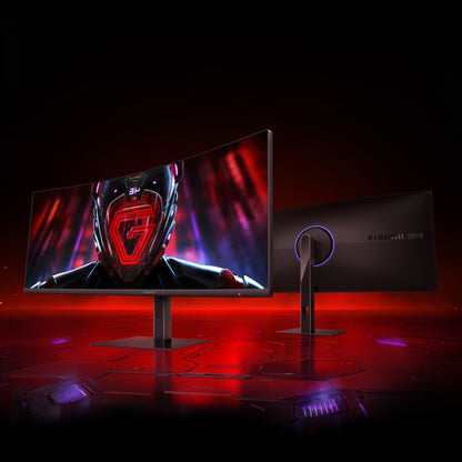 Xiaomi G34WQi 34″ 1440p UltraWide VA Curved Gaming Monitor (180Hz, 1ms, 21:9, HDMI/DP, AMD FreeSync, & 1500R Curve)