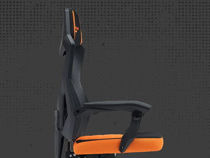 Canyon Wave Mesh Gaming Chair MCH02 - Black Orange