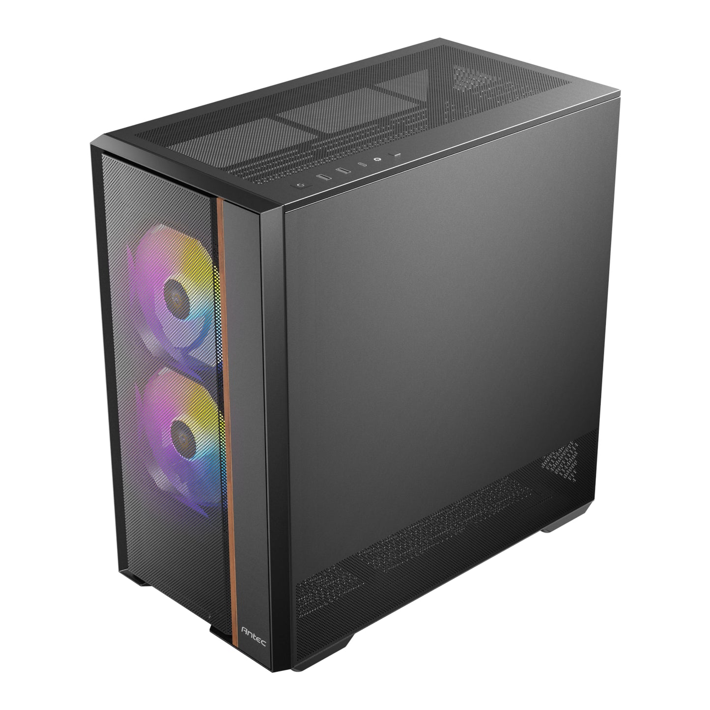 Antec FLUX Rear ARGB ATX Mid Tower Gaming Chassis – Black