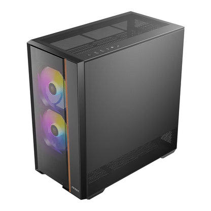 Antec FLUX Rear ARGB ATX Mid Tower Gaming Chassis – Black