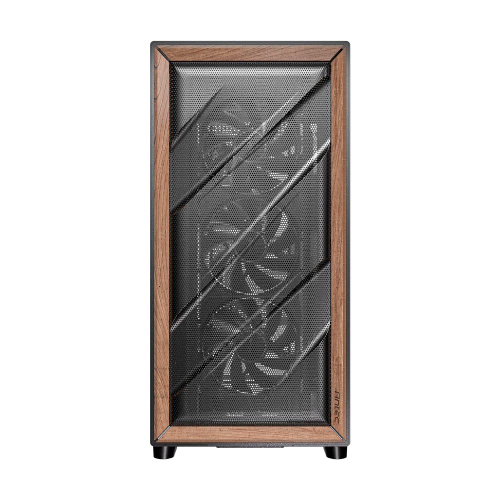Antec FLUX ATX WOOD Mid Tower Gaming Chassis