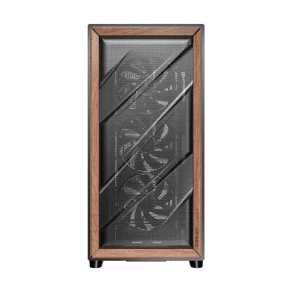Antec FLUX ATX WOOD Mid Tower Gaming Chassis