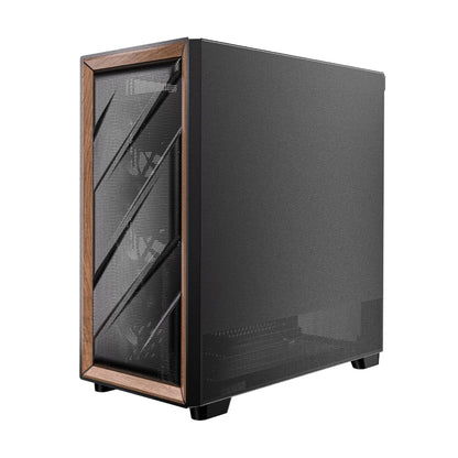 Antec FLUX ATX WOOD Mid Tower Gaming Chassis