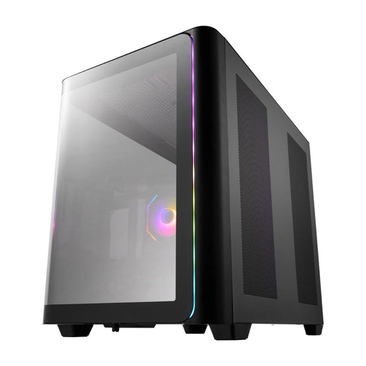 FSP M580 ARGB ATX Mid Tower Gaming Chassis – Black