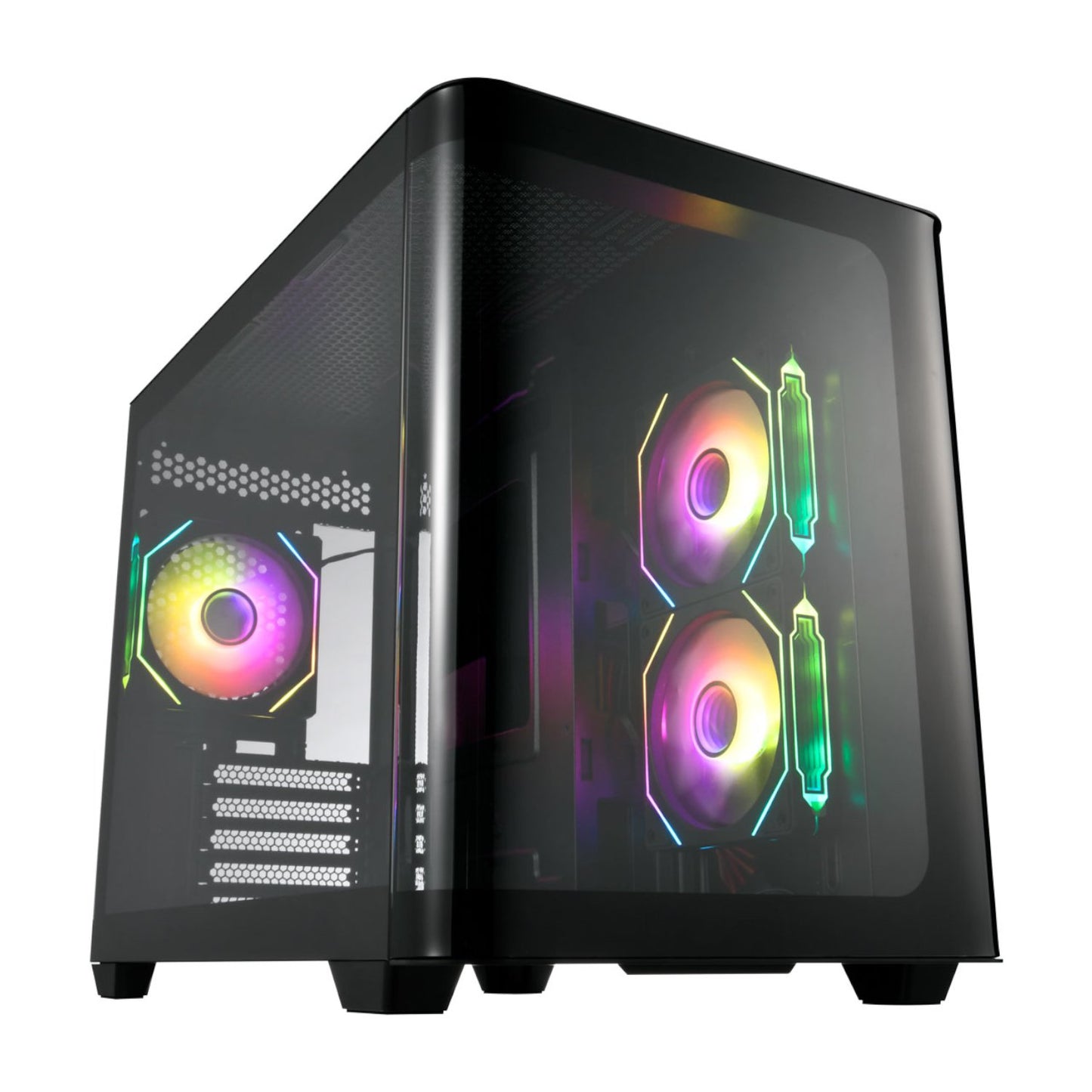 FSP S380 ARGB M-ATX Mid Tower Gaming Chassis