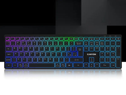 Canyon Wireless Keyboard HKB-W11 - Black