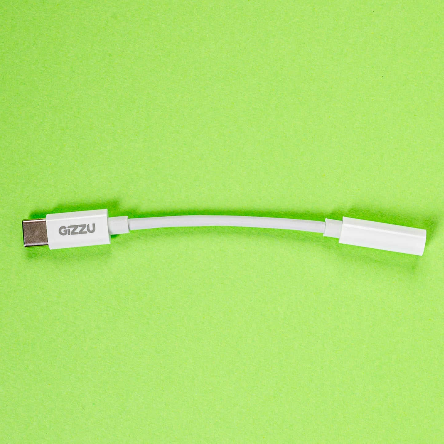 Gizzu USB Type-C to 3.5mm AUX Audio Adapter – White