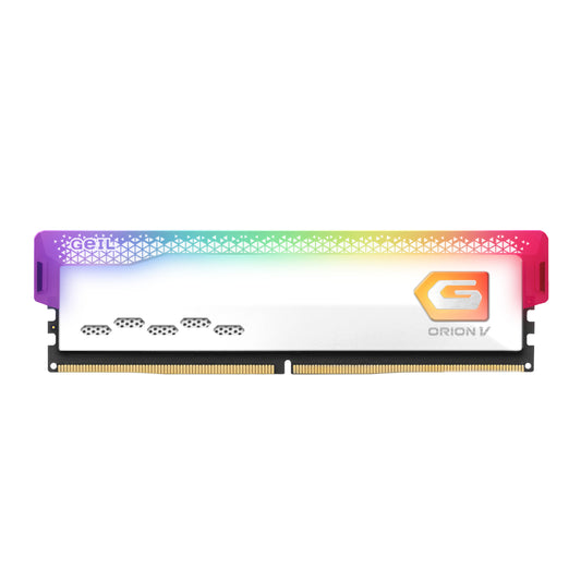 Geil Orion V RGB 16GB 6000MHz DDR5 Desktop Gaming Memory – White