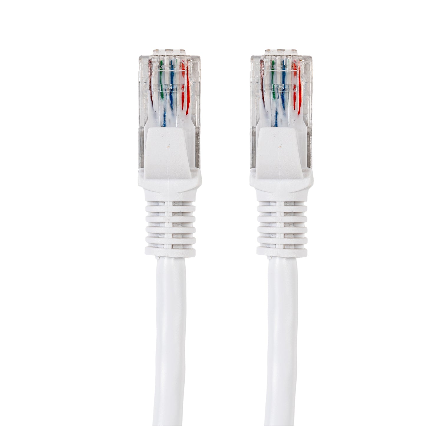 White Gizzu Cat6 UTP Fly Lead Ethernet Network Cable - 20m