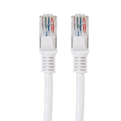White Gizzu Cat6 UTP Fly Lead Ethernet Network Cable - 20m