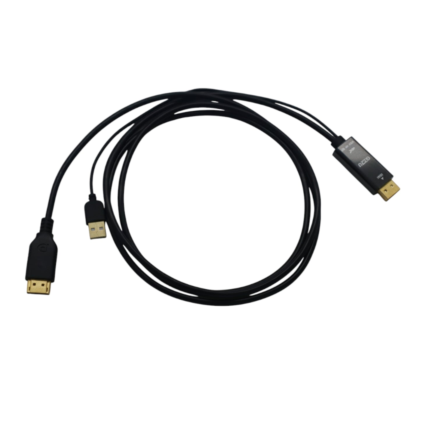 Gizzu 4K HDMI to DP Cable (1.8m) – Black