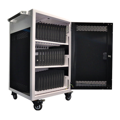 Gizzu 36 Bay Type-C Storage Charging Trolley for 15.6″ Laptops