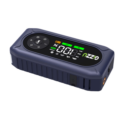 Gizzu 4-in-1 Jump Starter & Air Compressor