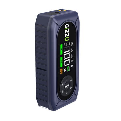 Gizzu 4-in-1 Jump Starter & Air Compressor