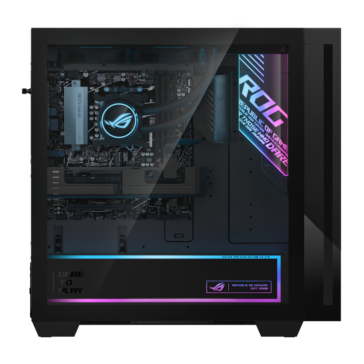 Asus Rog Computer Tower Asus ROG G700 Gaming Desktop Tower | Ryzen 9 9950X | 64GB DDR5 | RX 90 ...