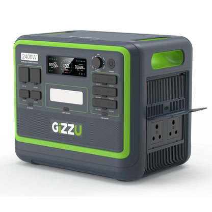 Gizzu Hero Pro 2048Wh/2400W UPS Power Station With App