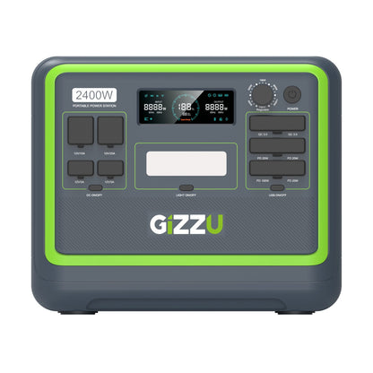 Gizzu Hero Pro 2048Wh/2400W UPS Power Station With App